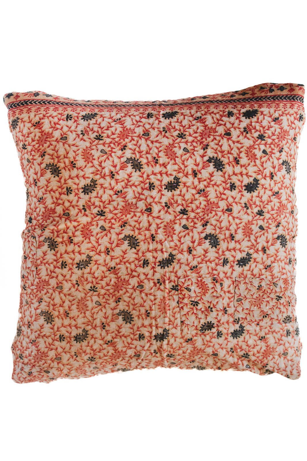Worthy no. 4 Kantha Pillow Cover