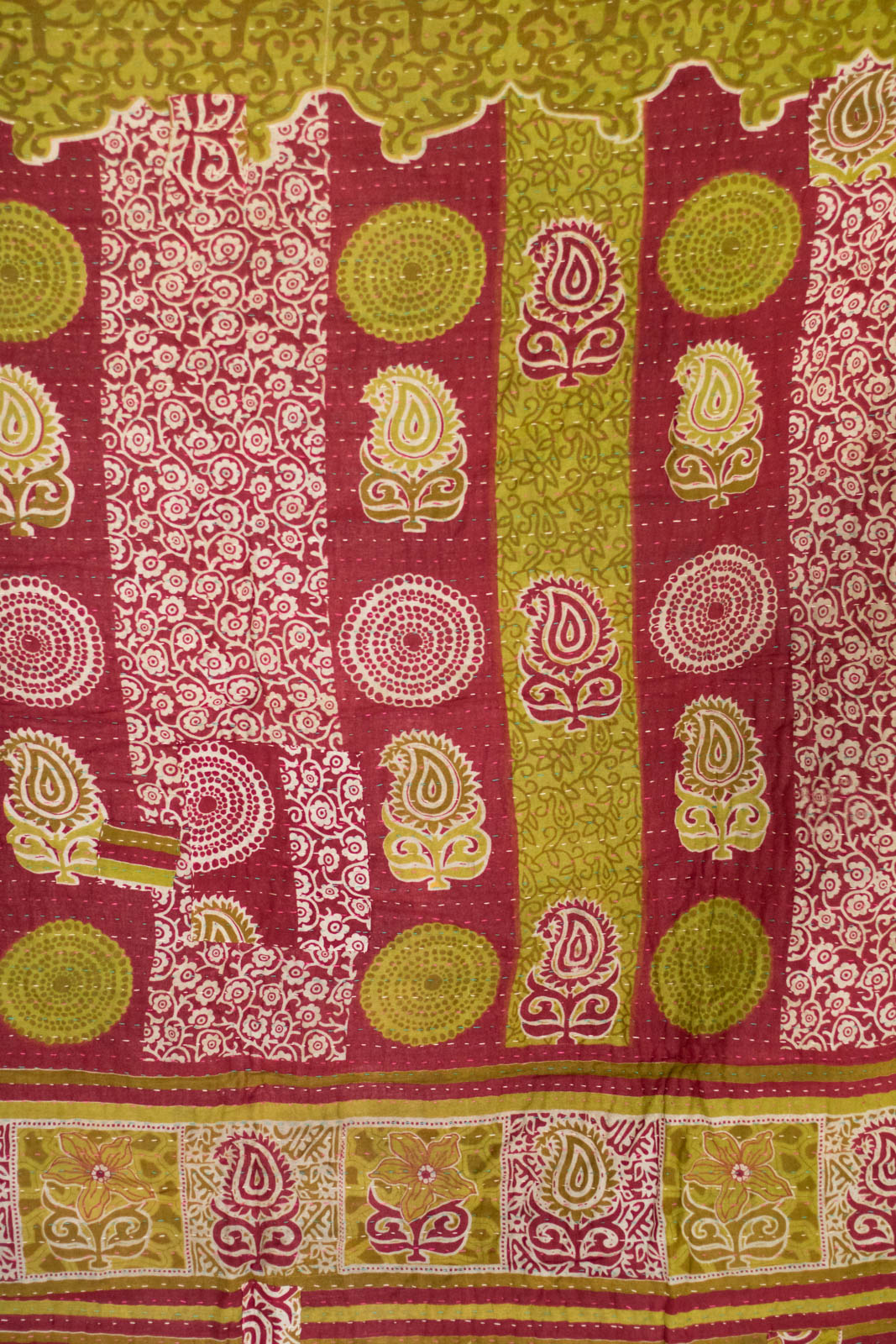 Honey No. 1 Kantha Mini Blanket