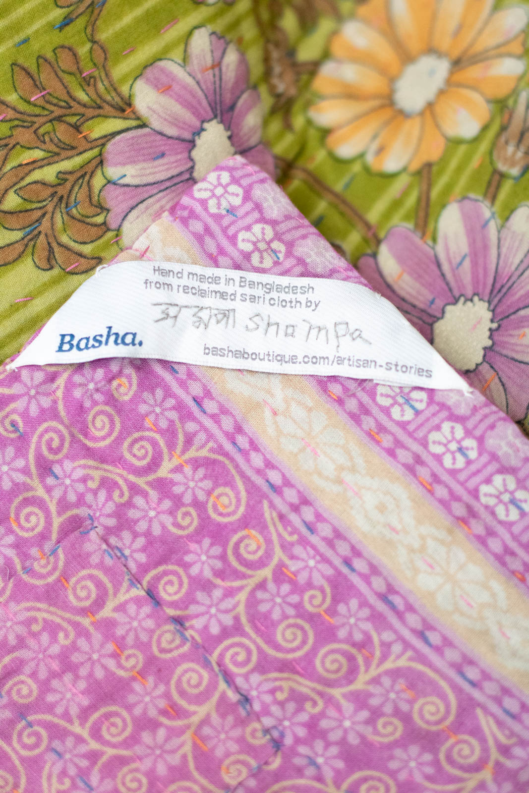 Cherish No. 6 Kantha Mini Blanket
