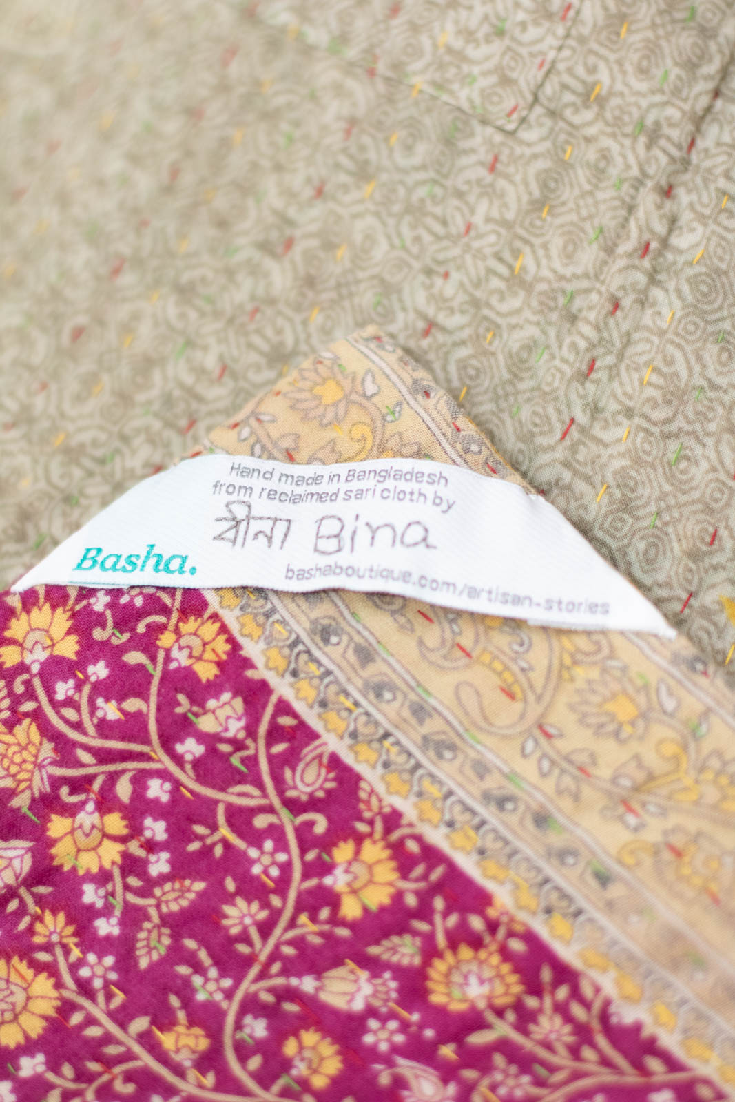 Adore No. 4 Kantha Mini Blanket