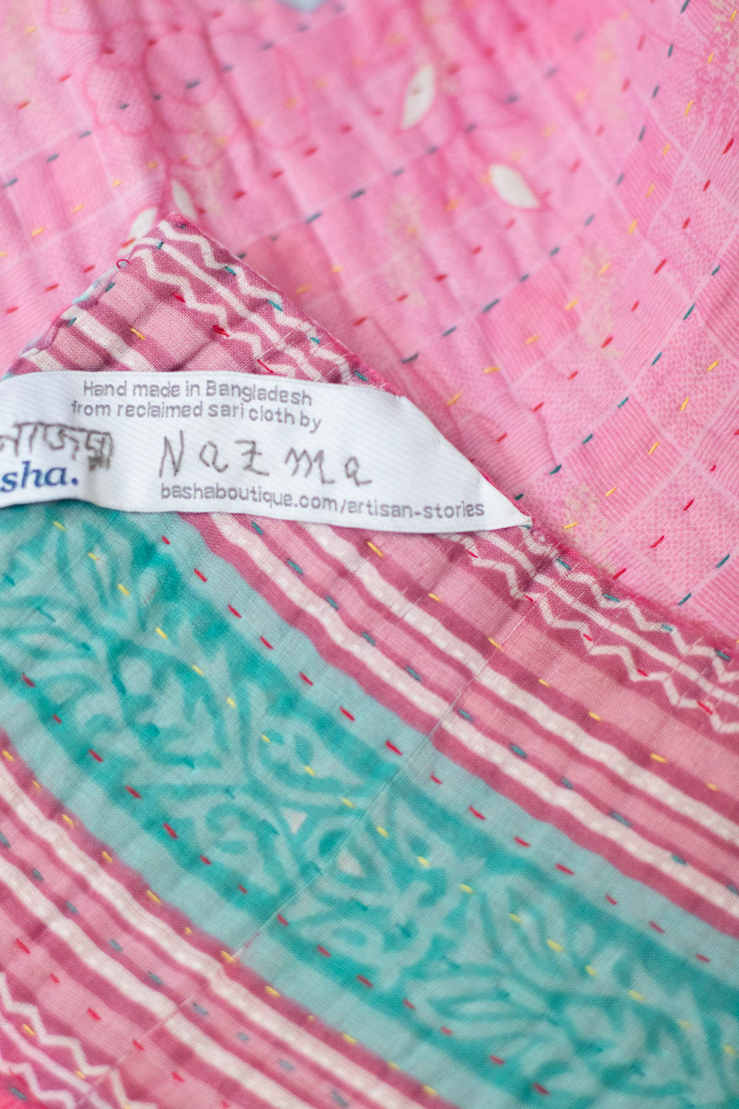 Cherish No. 2 Kantha Mini Blanket