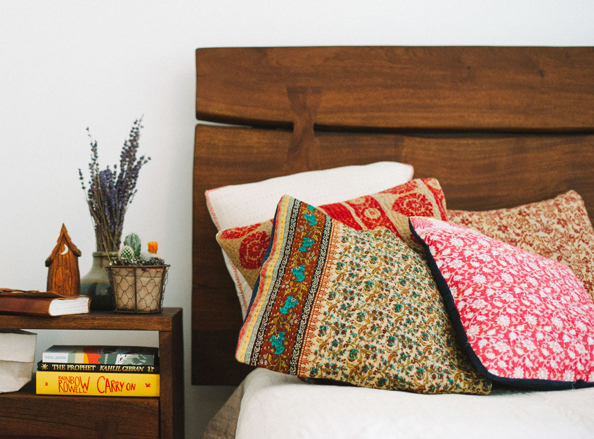 Kantha Pillow Covers