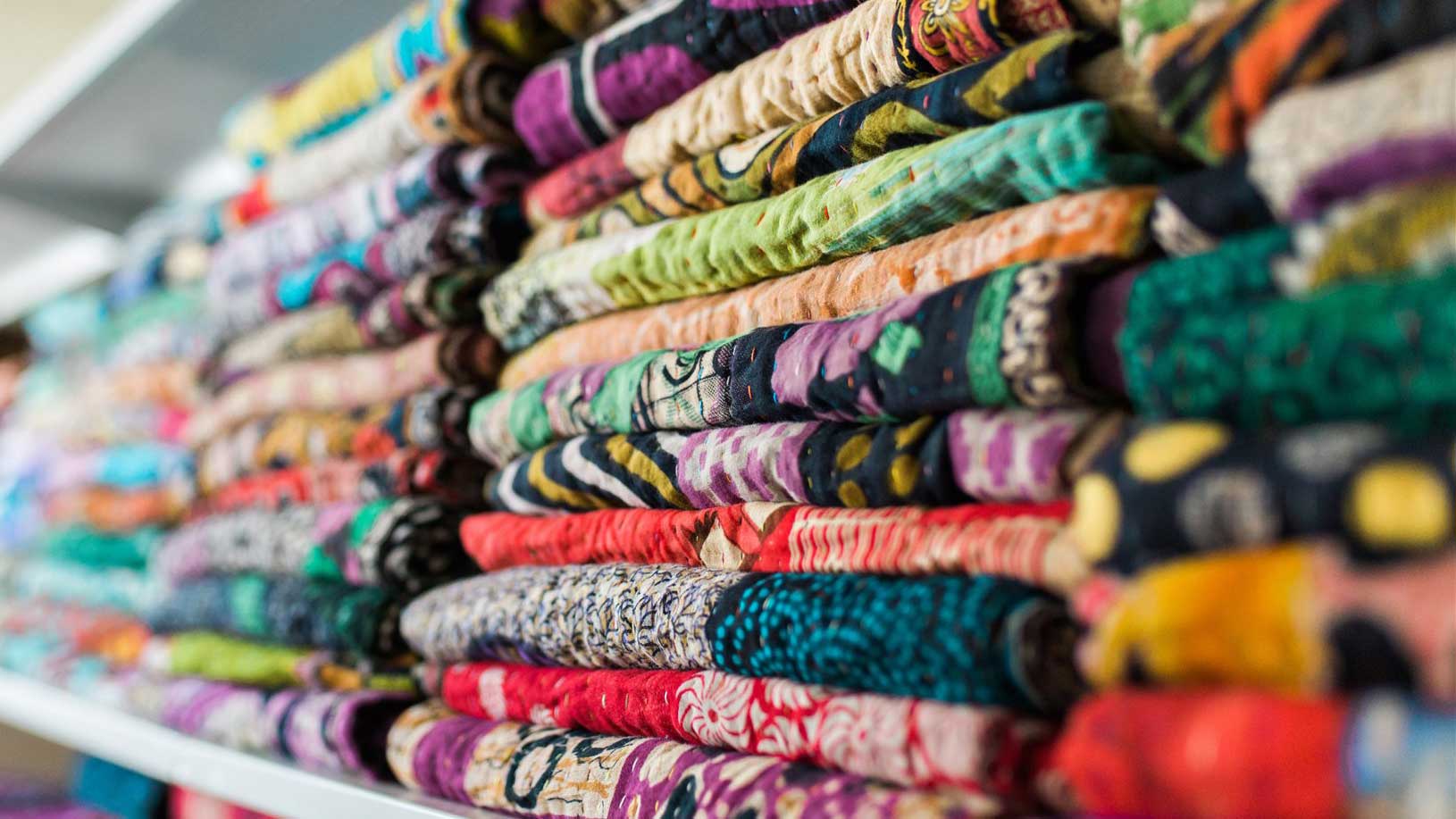 All Of Our Vintage Kantha Quilts