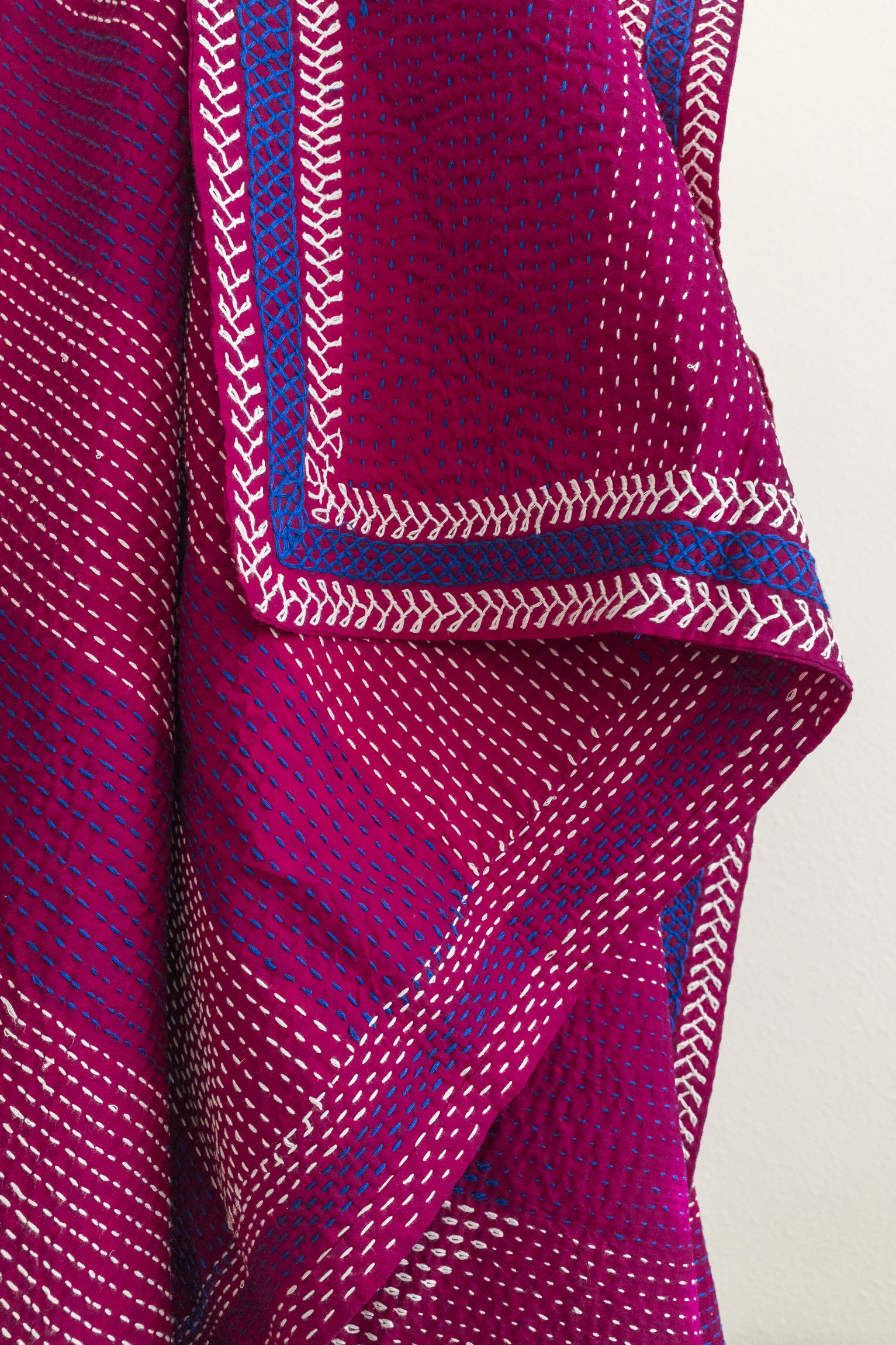 No. 152 Masterpiece Kantha Coverlet Quilt