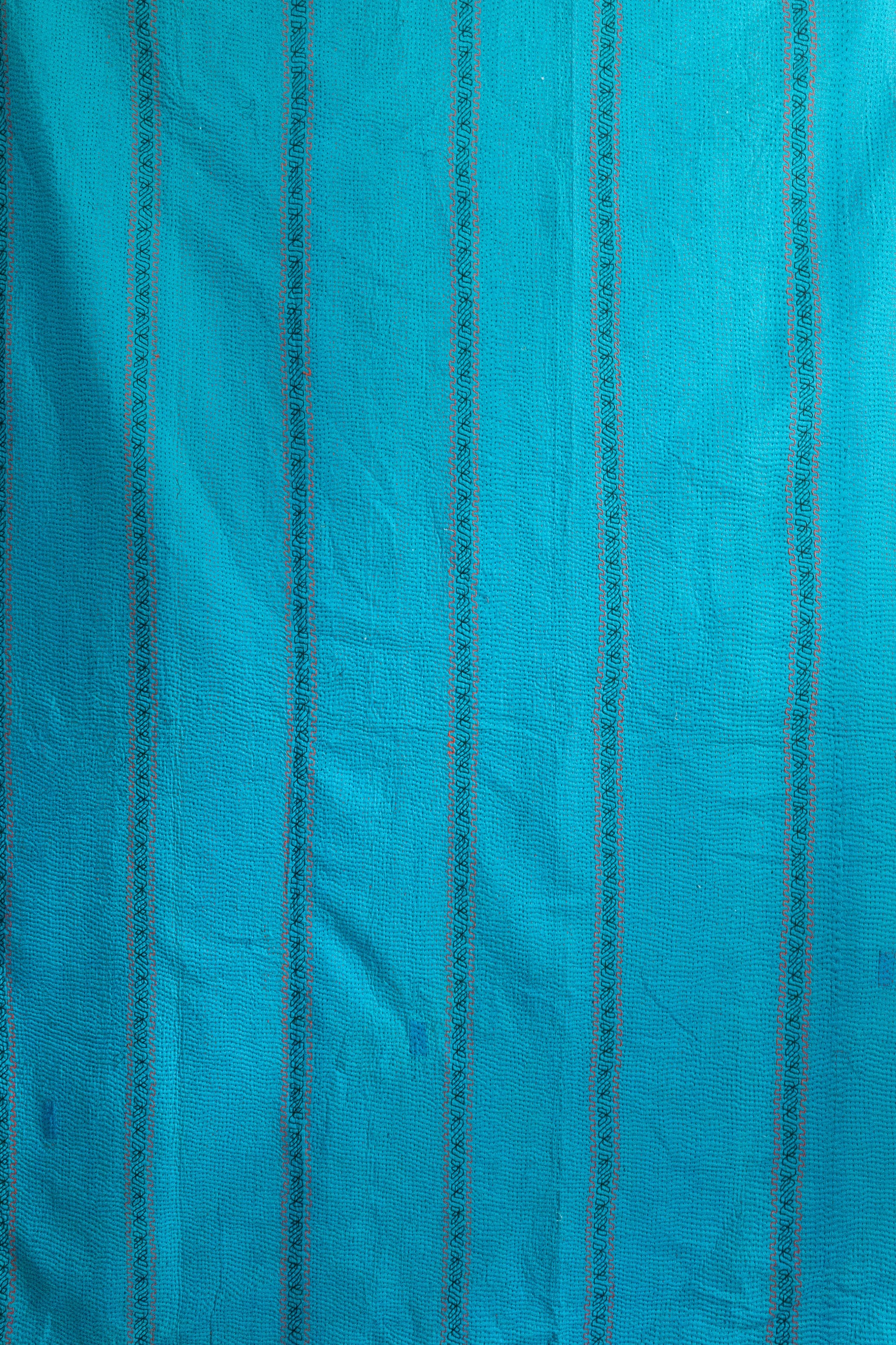 No. 153 Masterpiece Kantha Coverlet Quilt