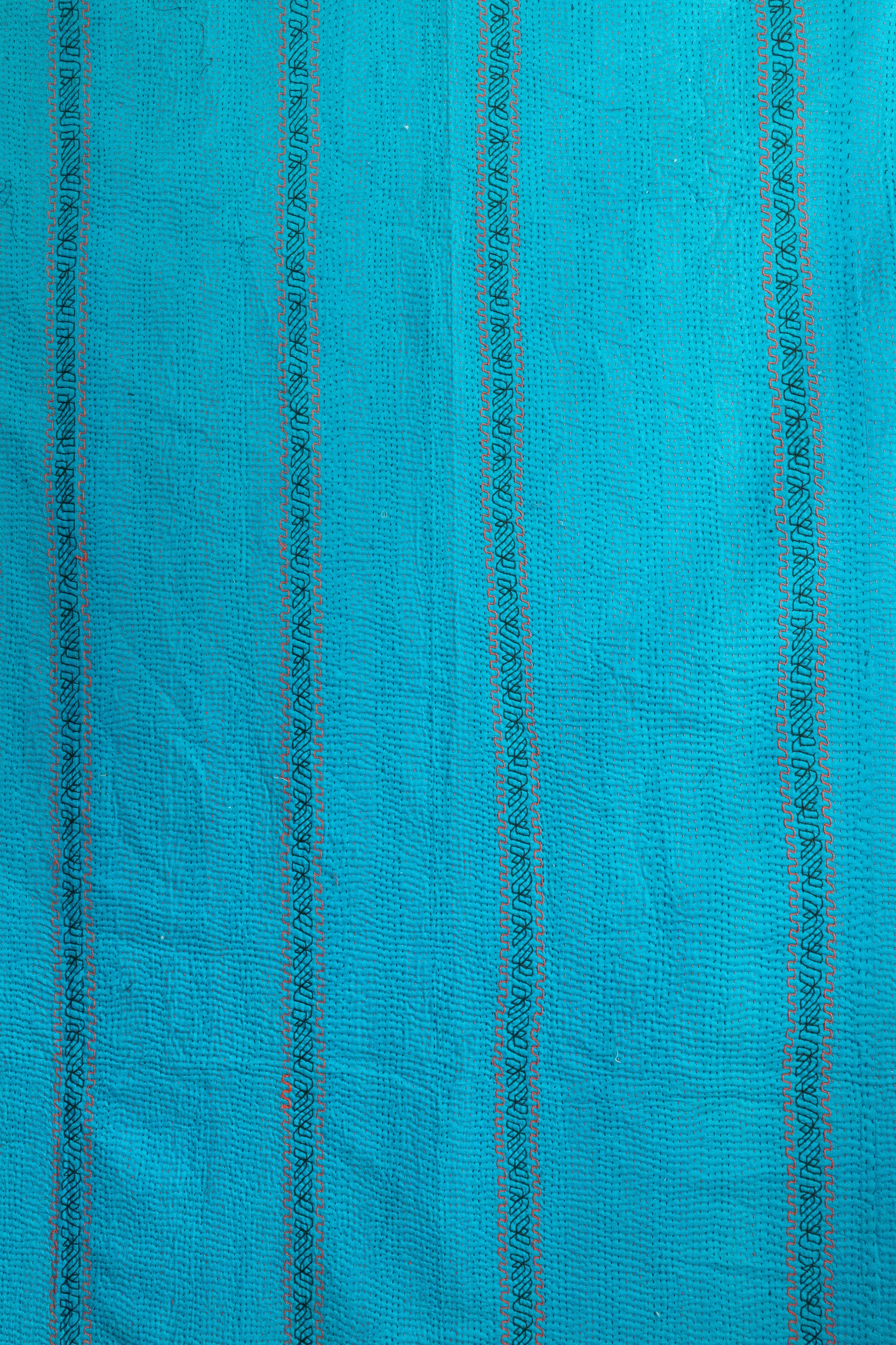 No. 153 Masterpiece Kantha Coverlet Quilt