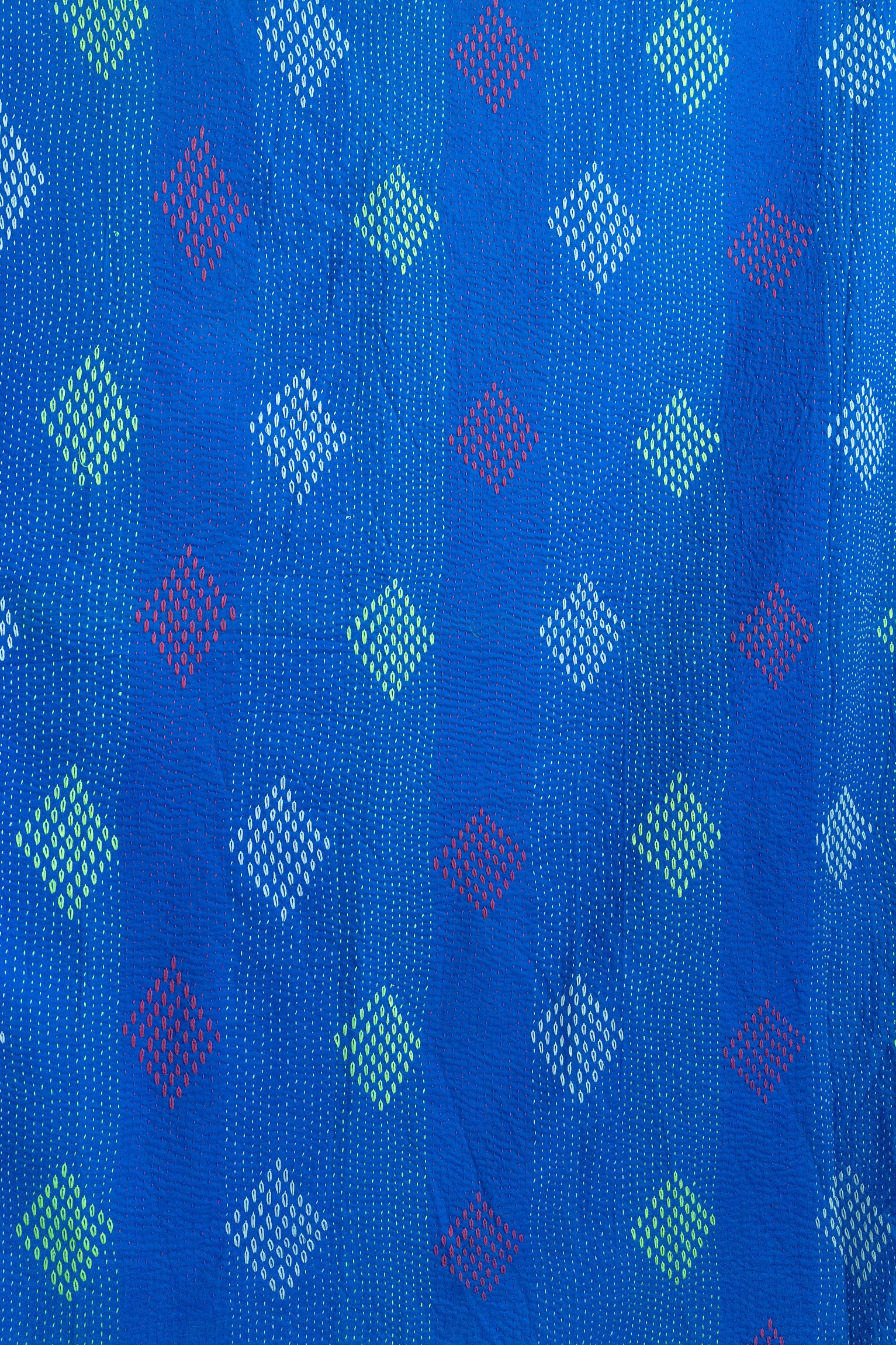 No. 156 Masterpiece Kantha Coverlet Quilt