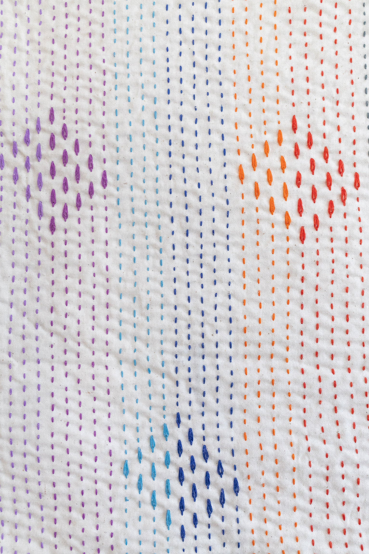 No. 157 Masterpiece Kantha Coverlet Quilt