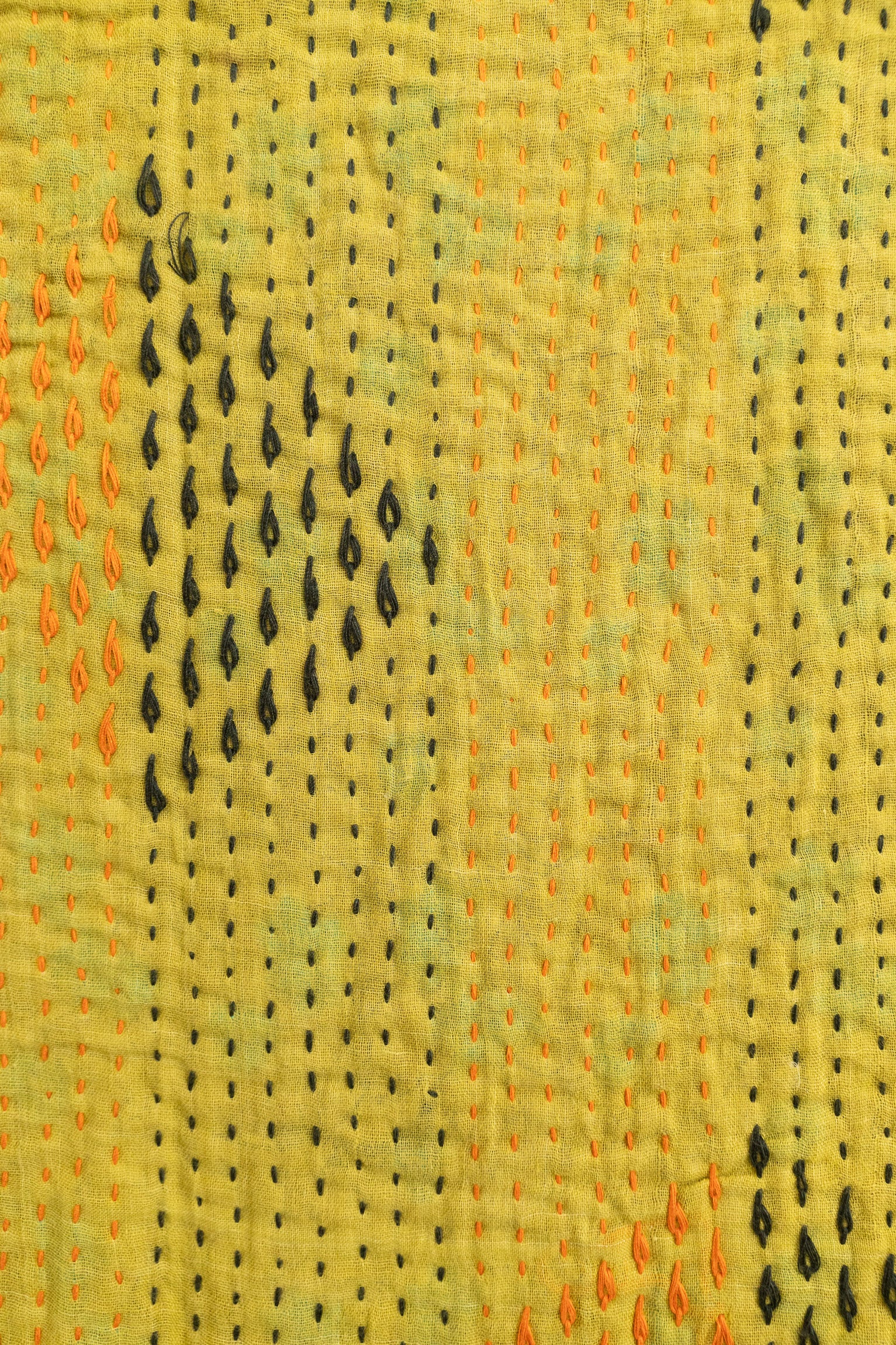 No. 158 Masterpiece Kantha Coverlet Quilt