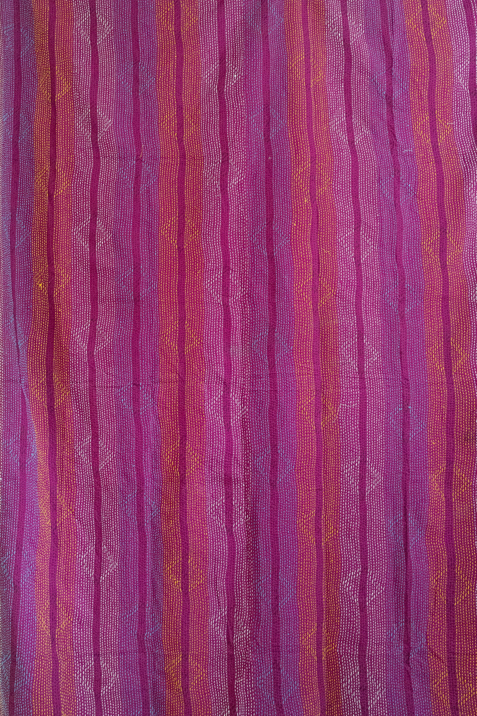 No. 159 Masterpiece Kantha Coverlet Quilt