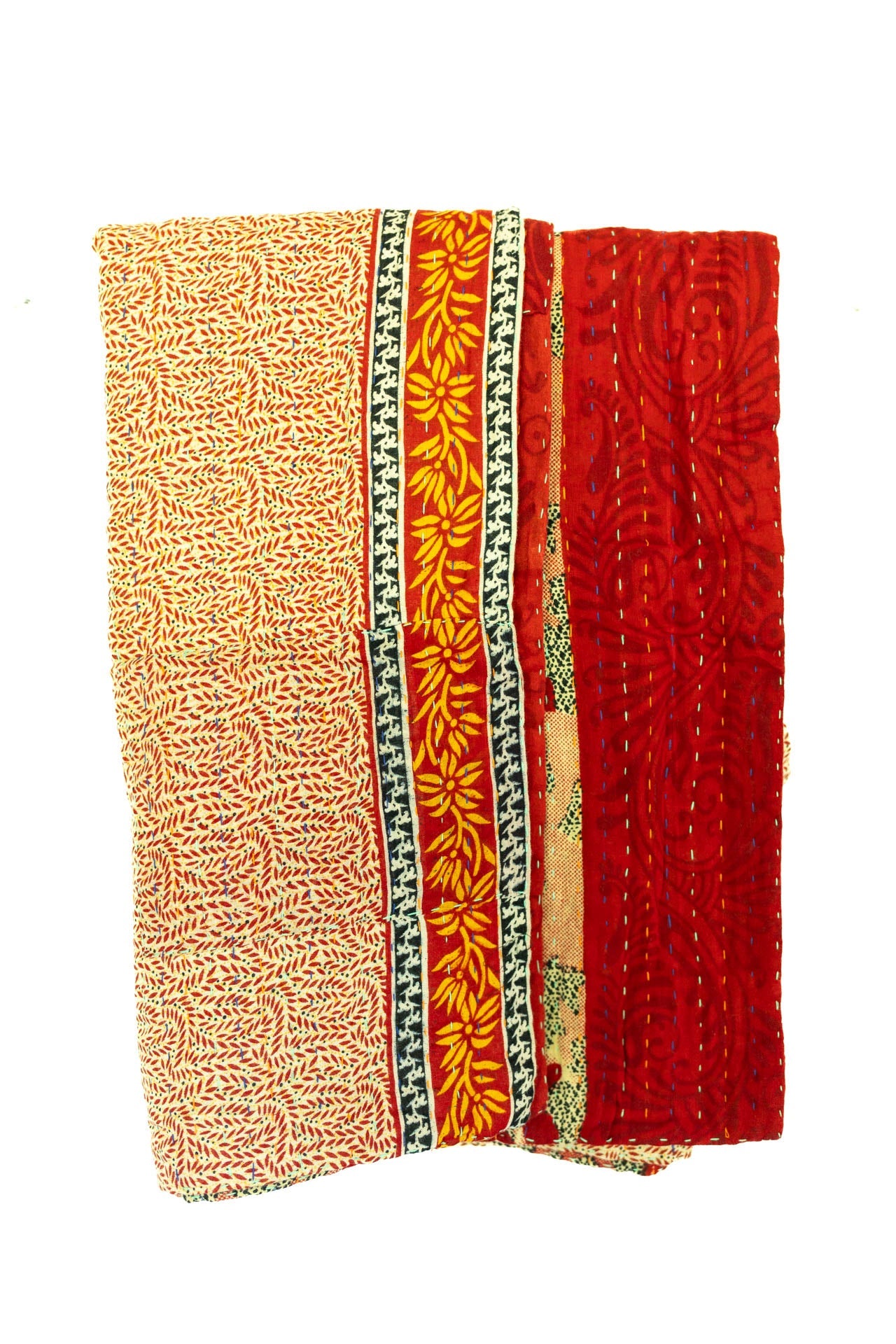 Abide Kantha Throw