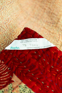 Kantha Throw Bed Quilt
