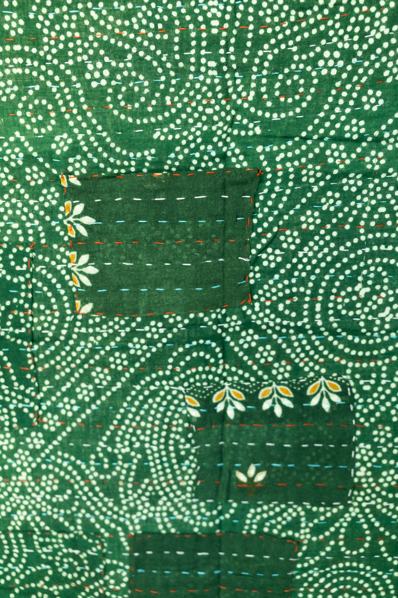 Anchor Kantha Throw
