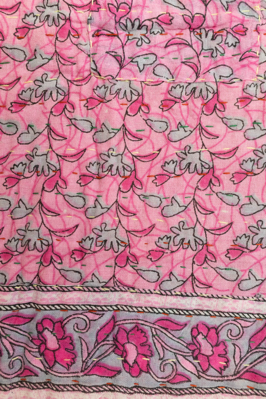 Babe No. 8 Kantha Baby Blanket