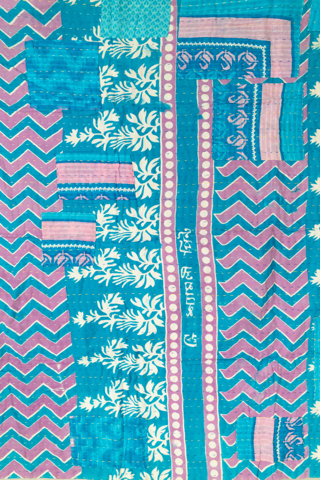 Dreamy No. 1 Kantha Baby Blanket