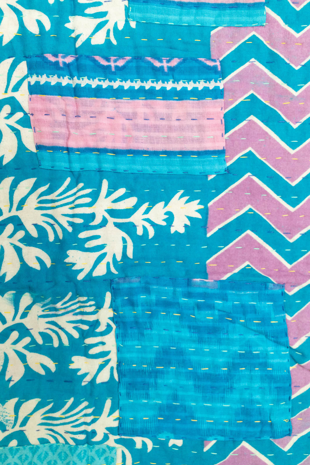 Dreamy No. 1 Kantha Baby Blanket