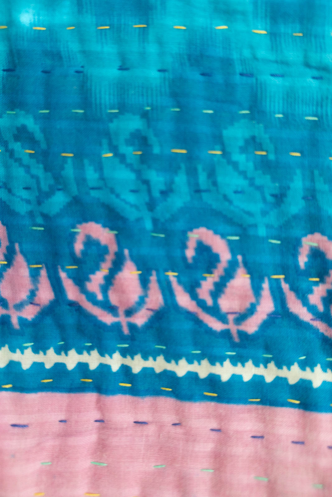 Dreamy No. 1 Kantha Baby Blanket