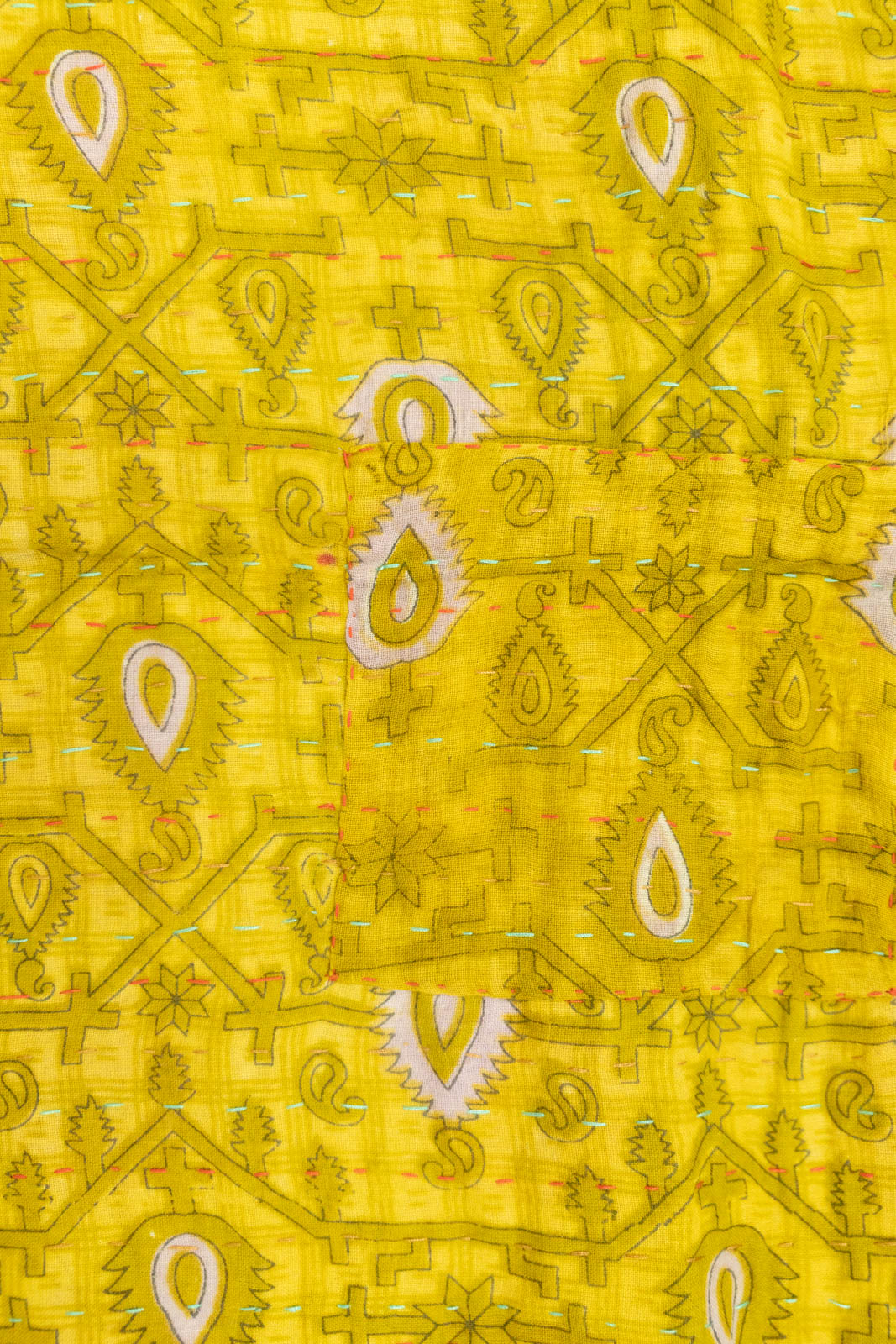 Delight No. 4 Kantha Baby Blanket