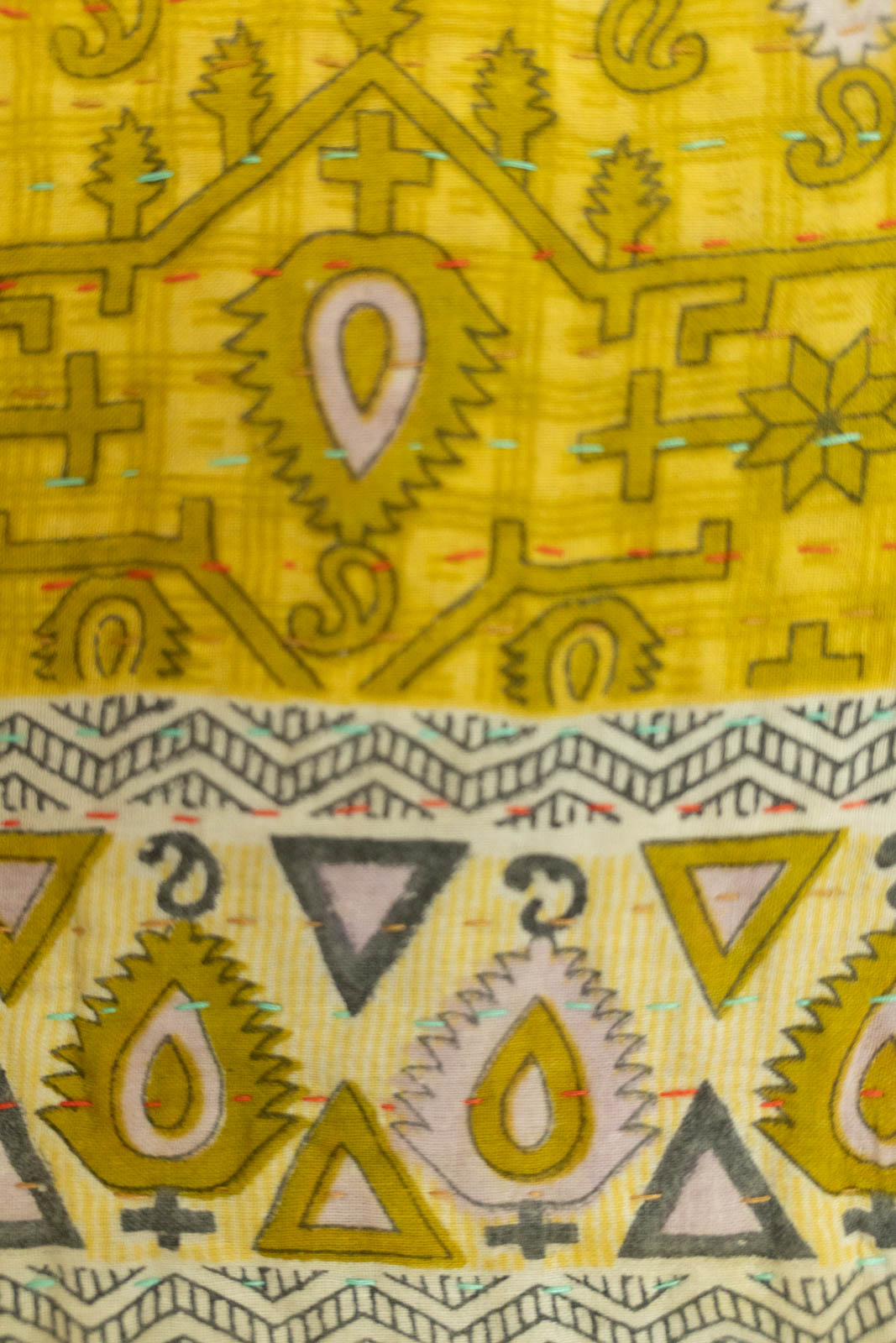 Delight No. 4 Kantha Baby Blanket