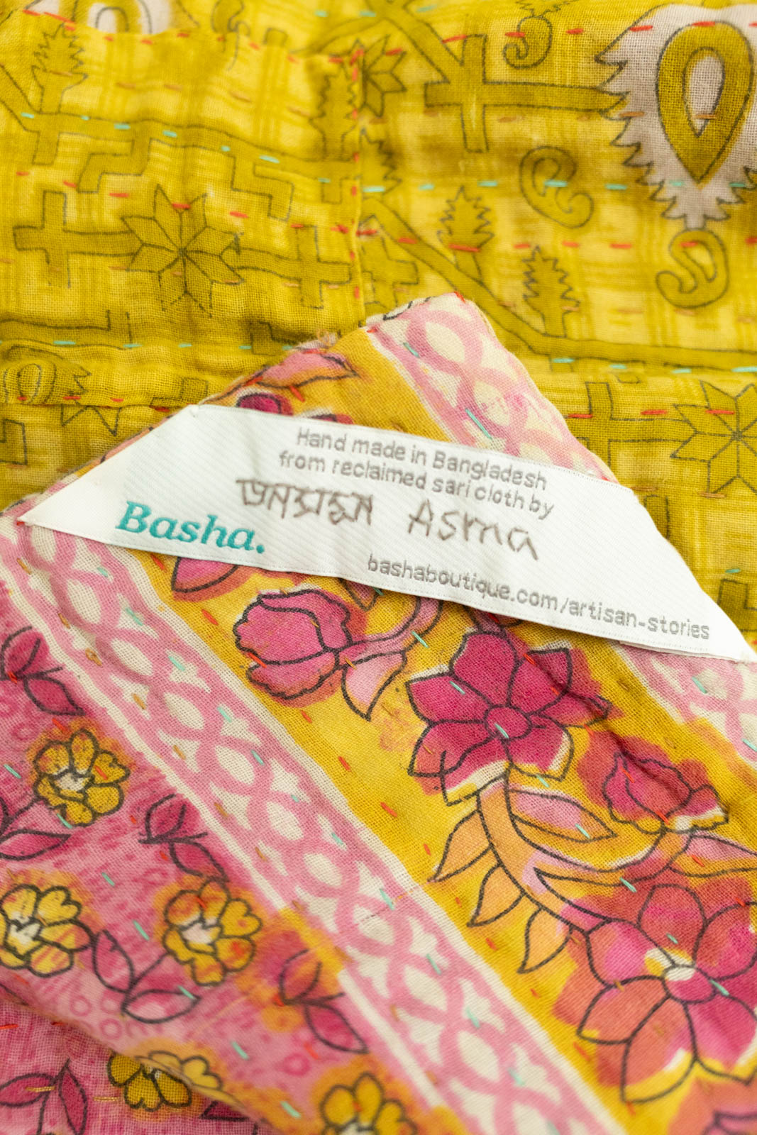 Delight No. 4 Kantha Baby Blanket