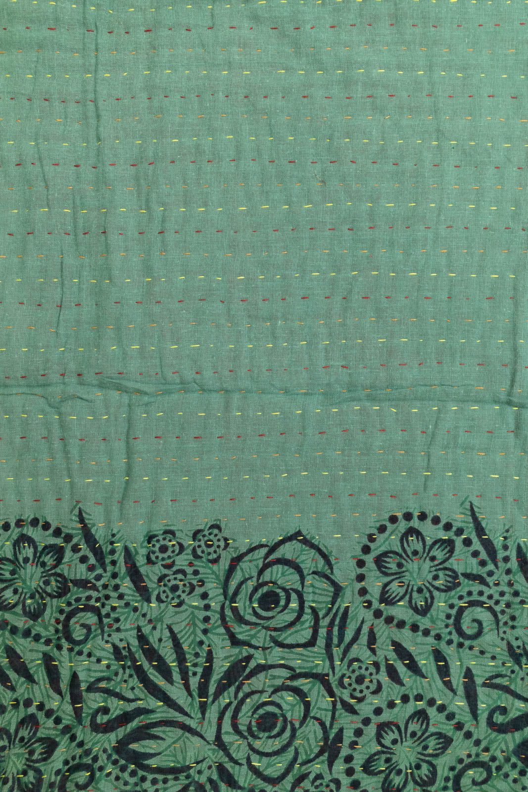 Delight No. 6 Kantha Baby Blanket