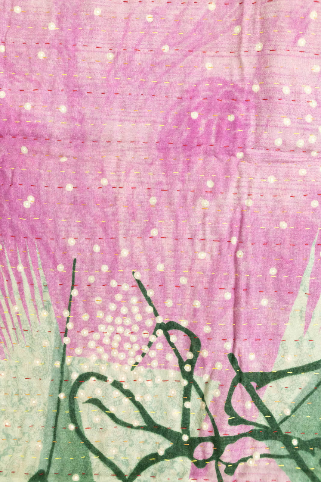 Delight No. 6 Kantha Baby Blanket