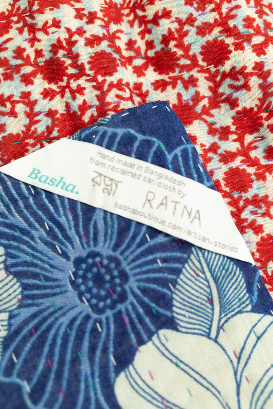 Kind No. 2 Kantha Baby Blanket