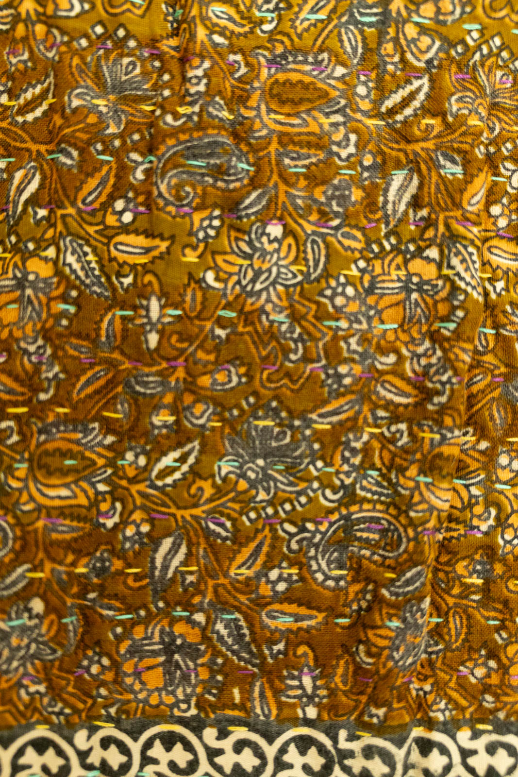 Pleasant No. 1 Kantha Baby Blanket