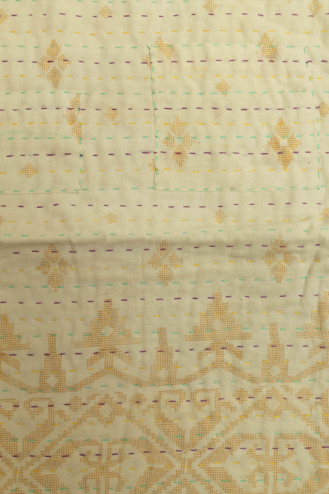 Pleasant No. 1 Kantha Baby Blanket