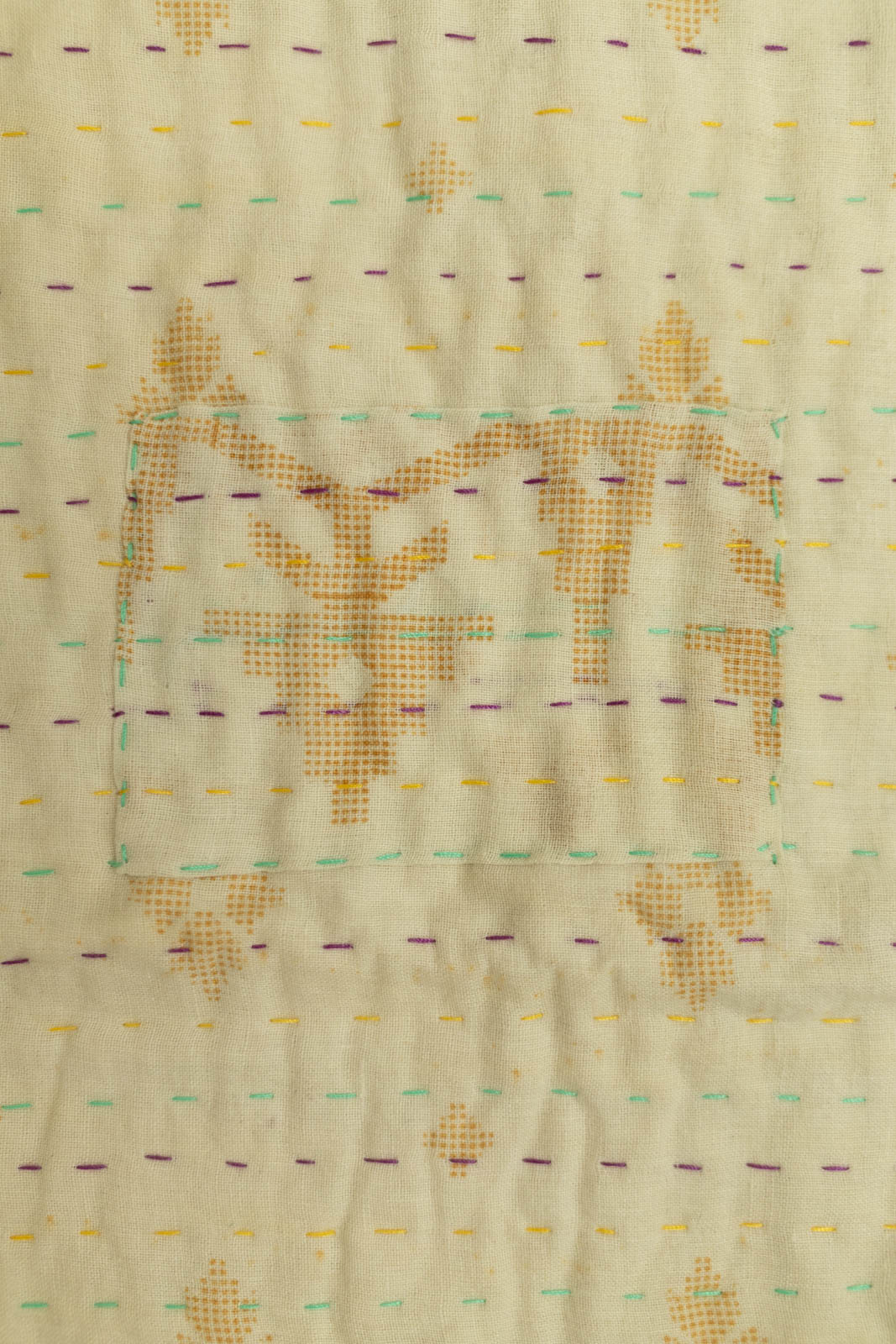 Pleasant No. 1 Kantha Baby Blanket