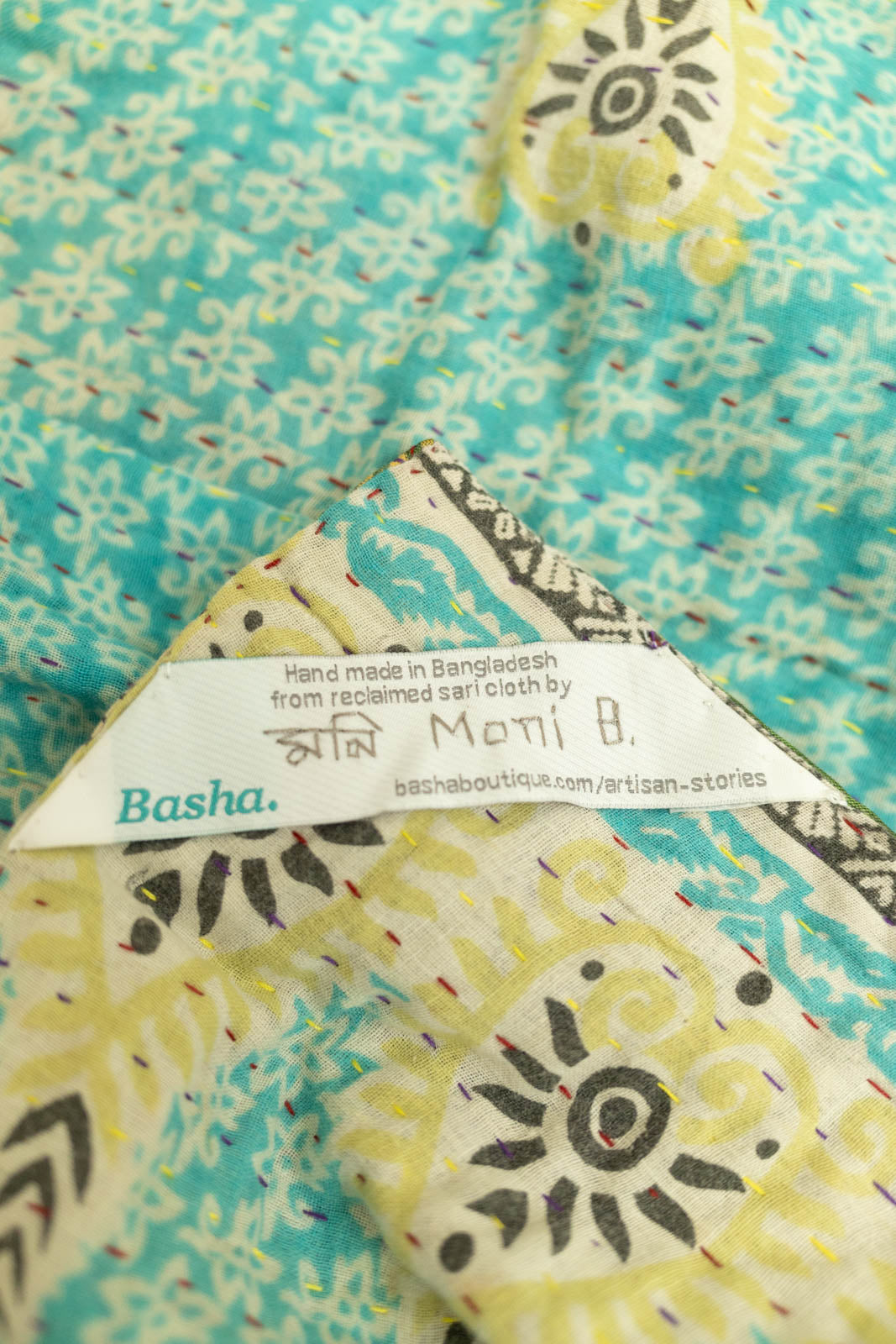 Little No. 4 Kantha Baby Blanket