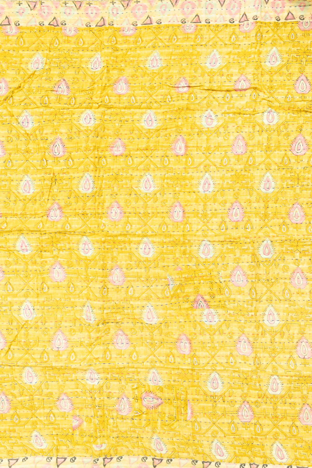 Sweet No. 2 Kantha Baby Blanket