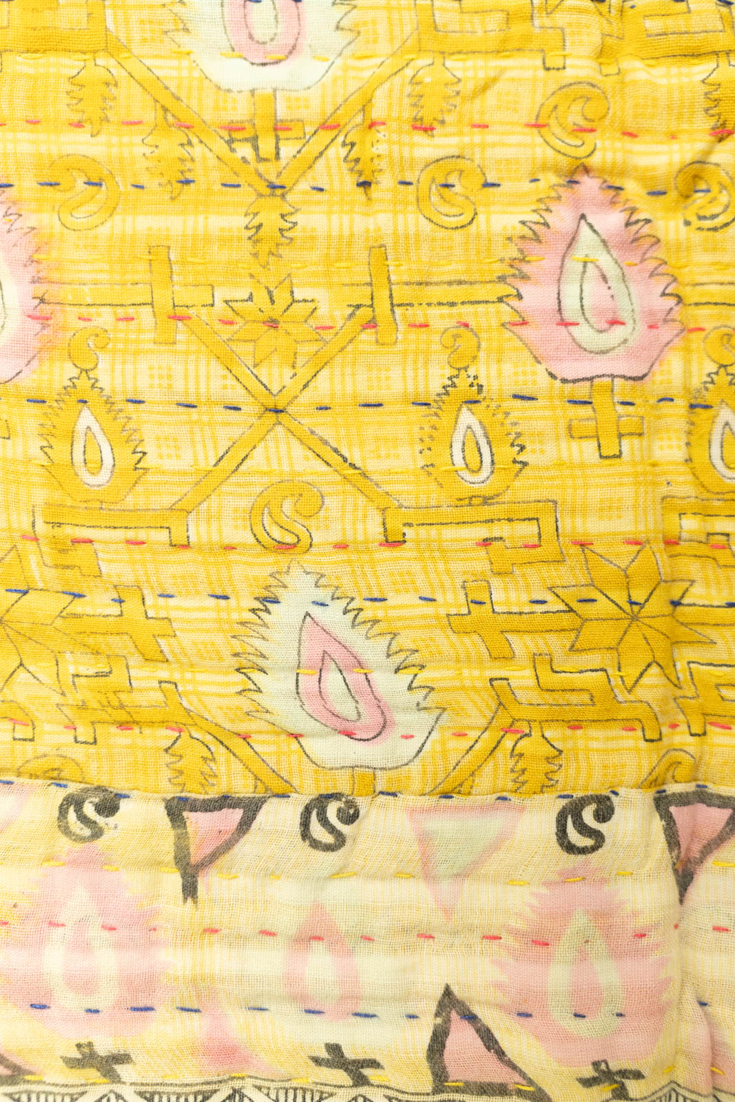 Sweet No. 2 Kantha Baby Blanket