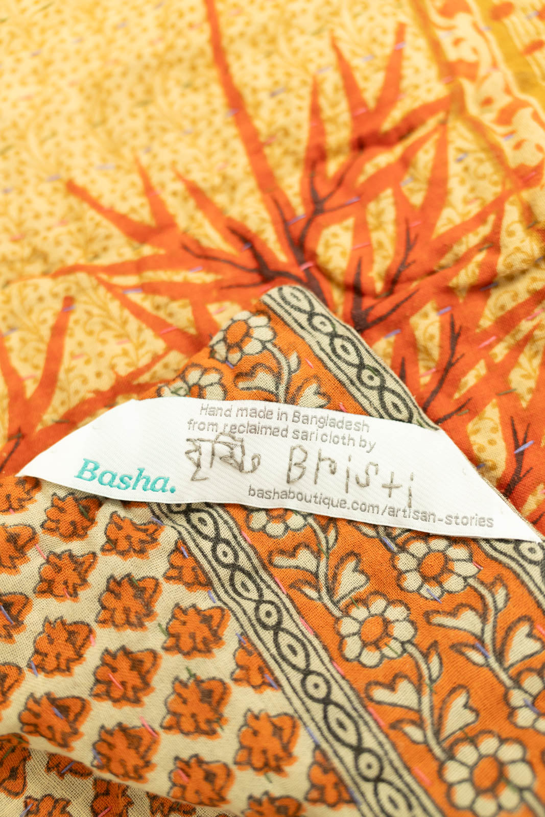 Sugar No. 3 Kantha Baby Blanket