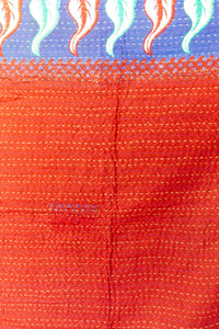 Kantha Throw Bed Quilt