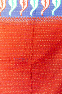 Kantha Throw Bed Quilt