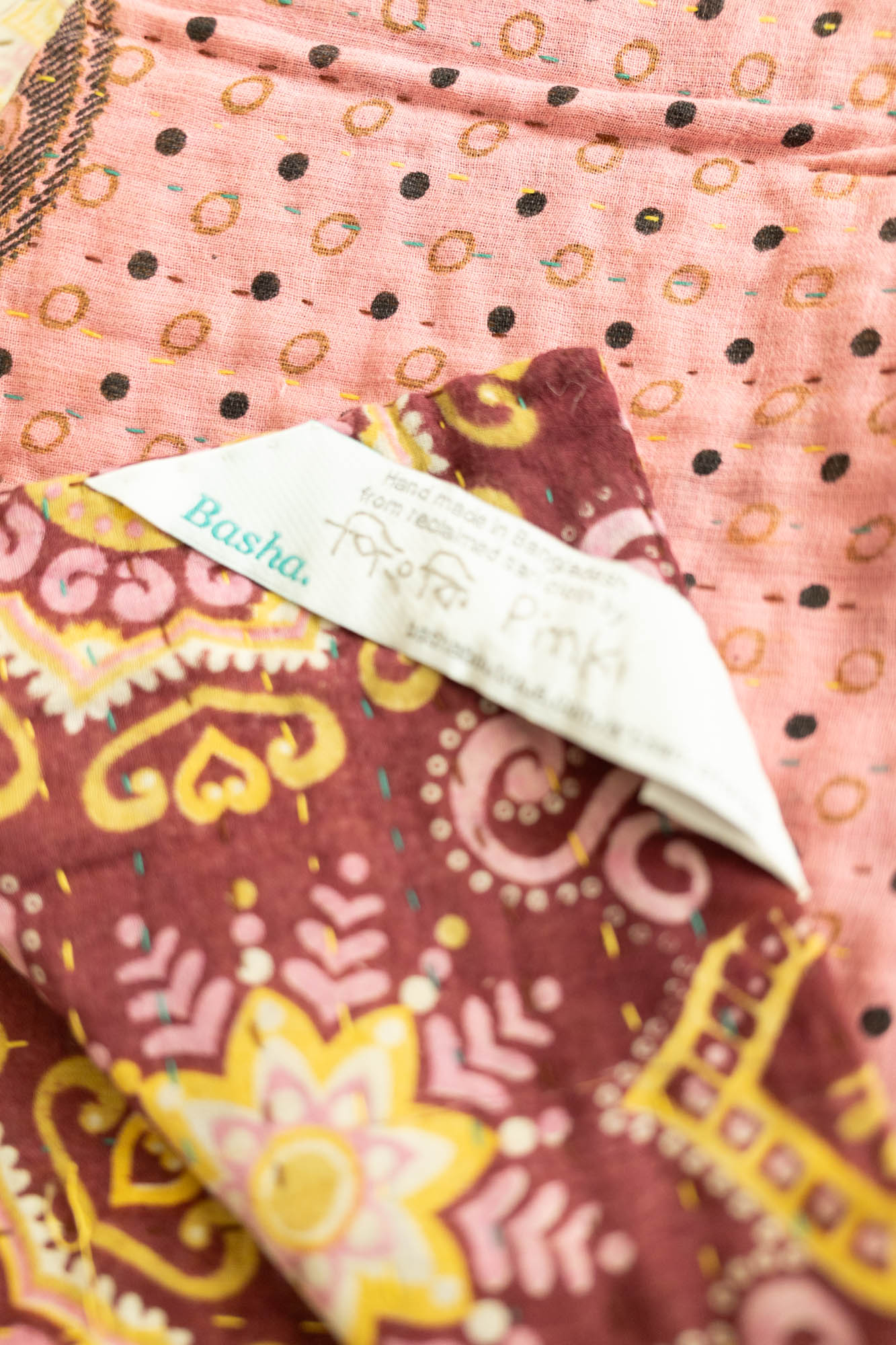 Babe No. 6 Kantha Baby Blanket