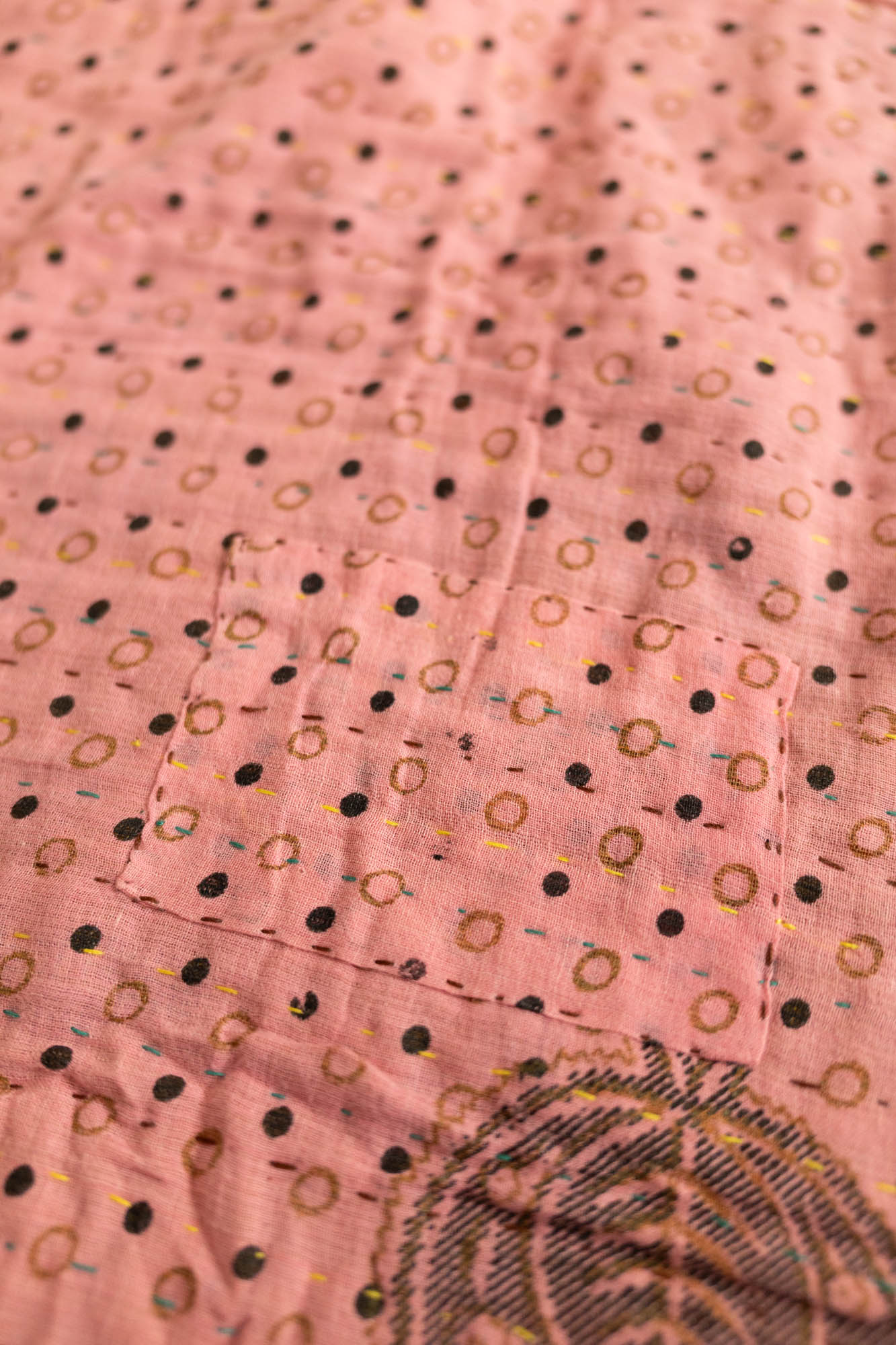 Babe No. 6 Kantha Baby Blanket