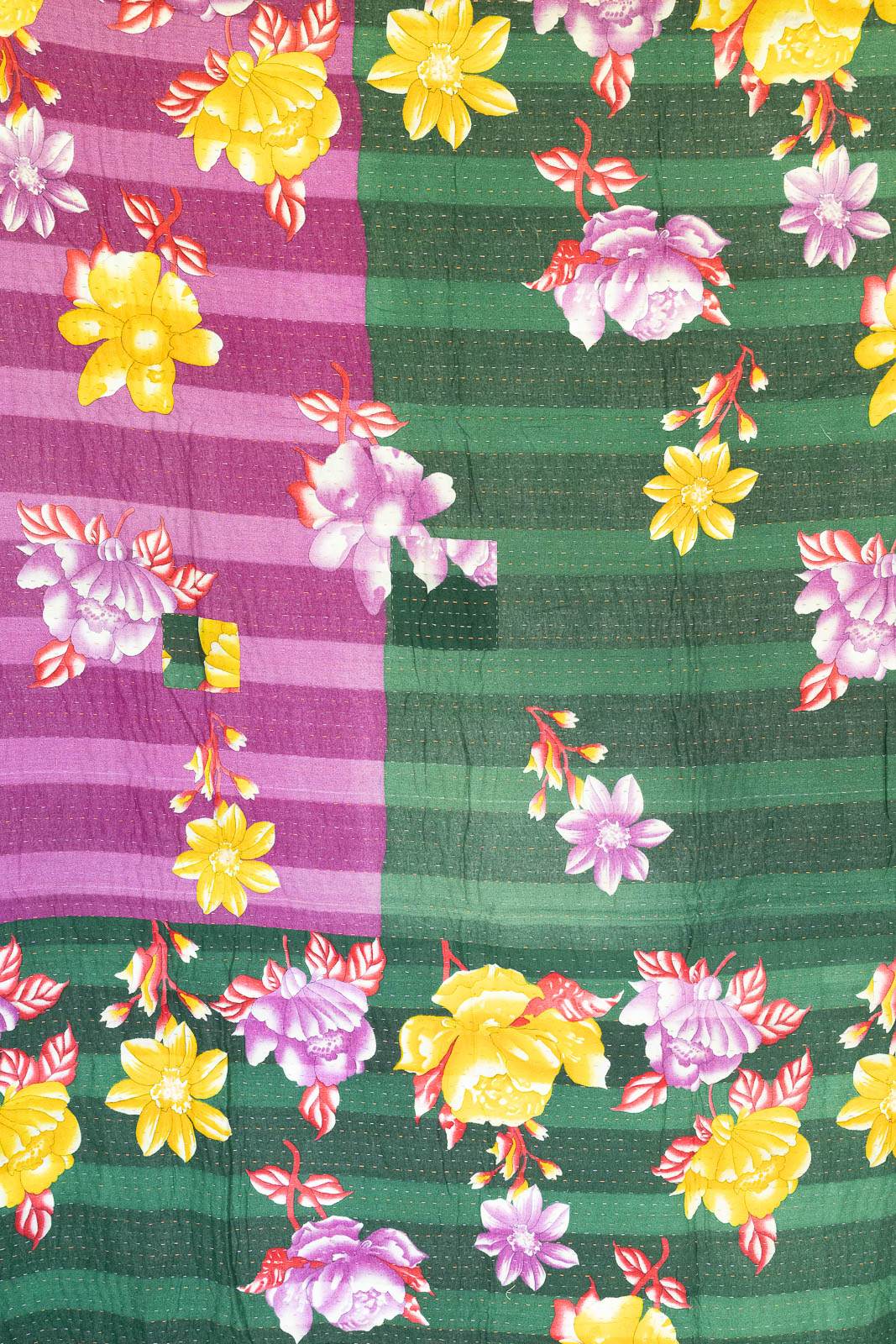 Beginning Large Kantha Throw