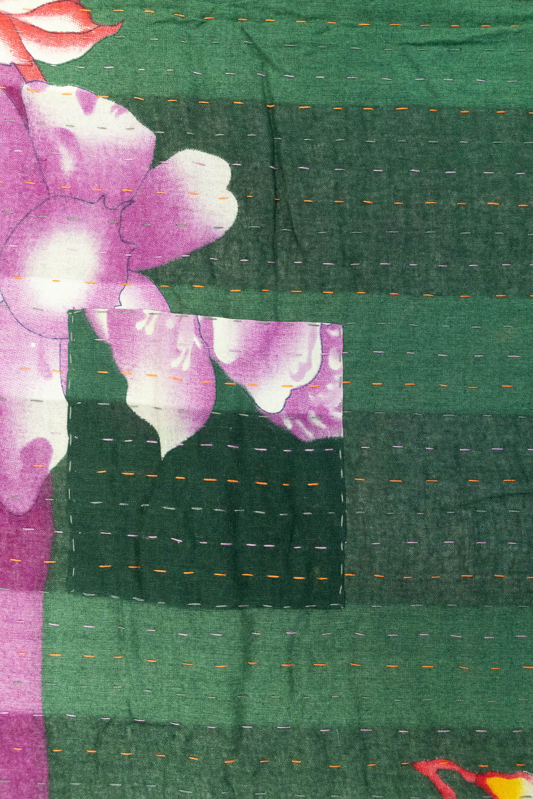 Beginning Large Kantha Throw