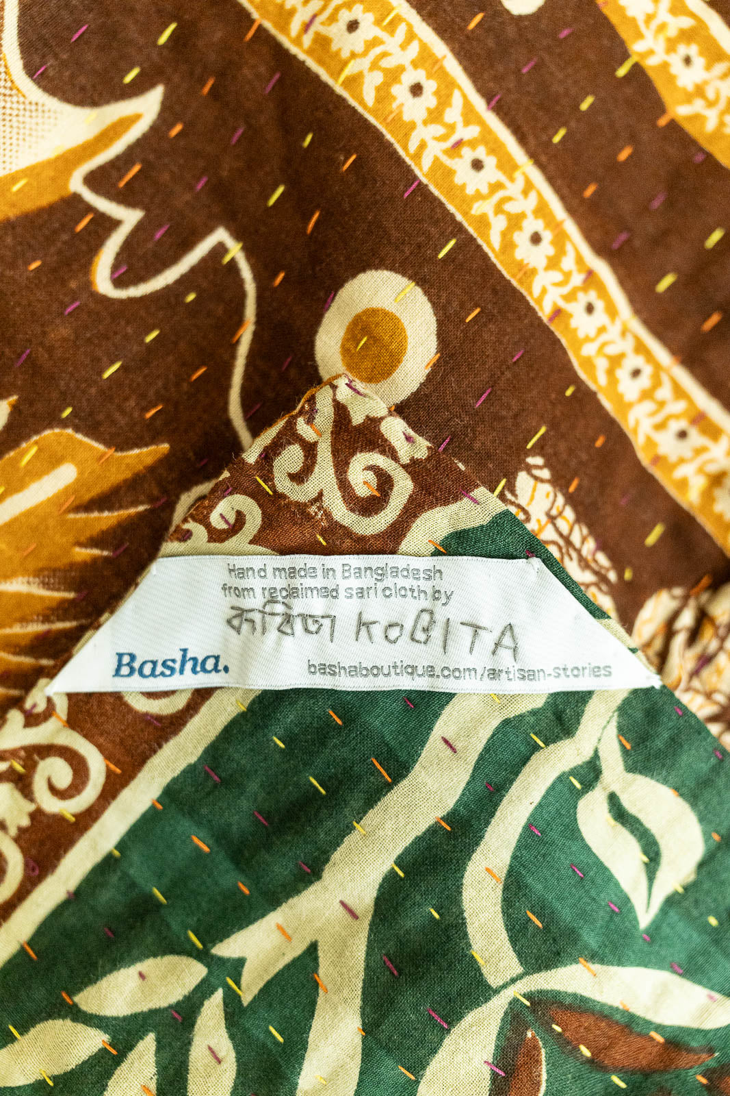 Called Large Kantha Throw