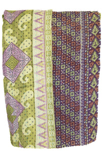 Kantha Throw Bed Quilt
