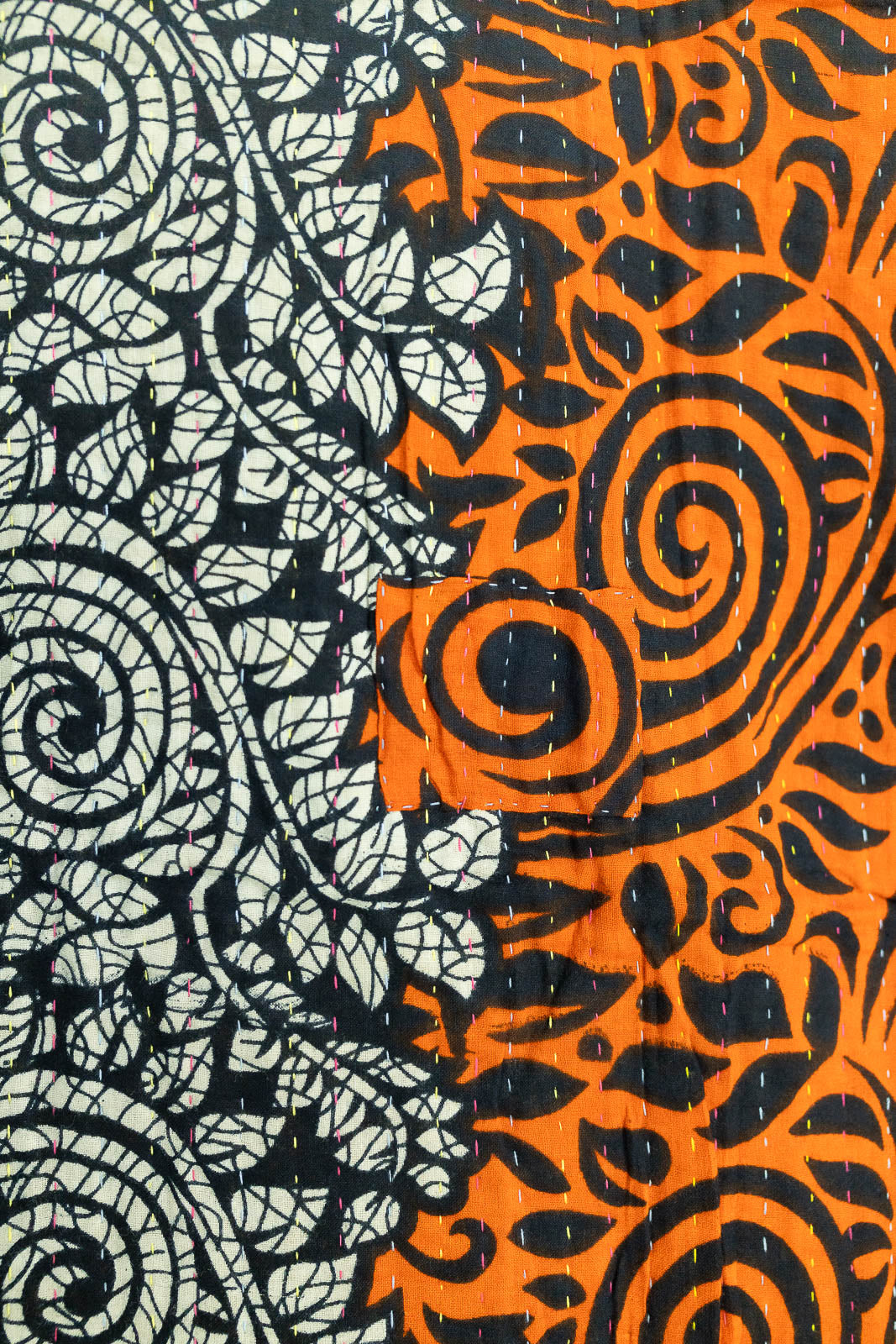 Clarity Kantha Throw