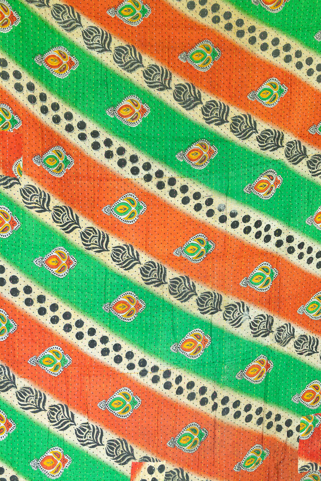 Clarity Kantha Throw