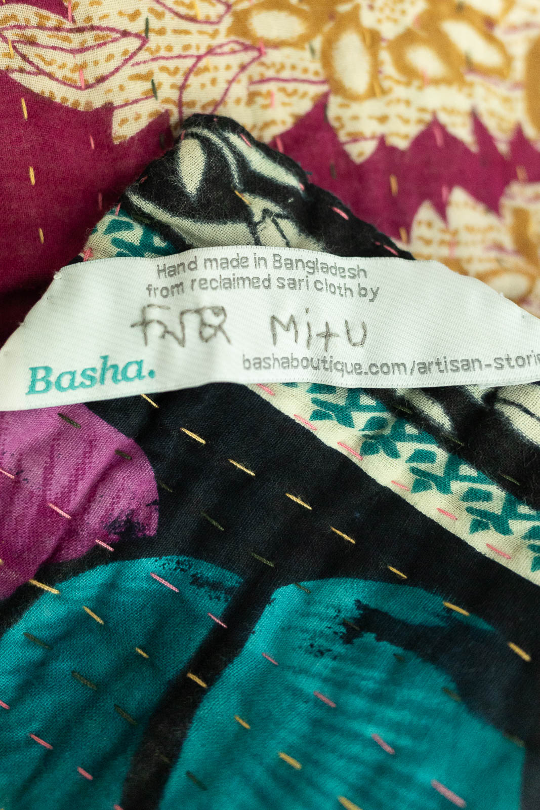 Comfort Kantha Throw