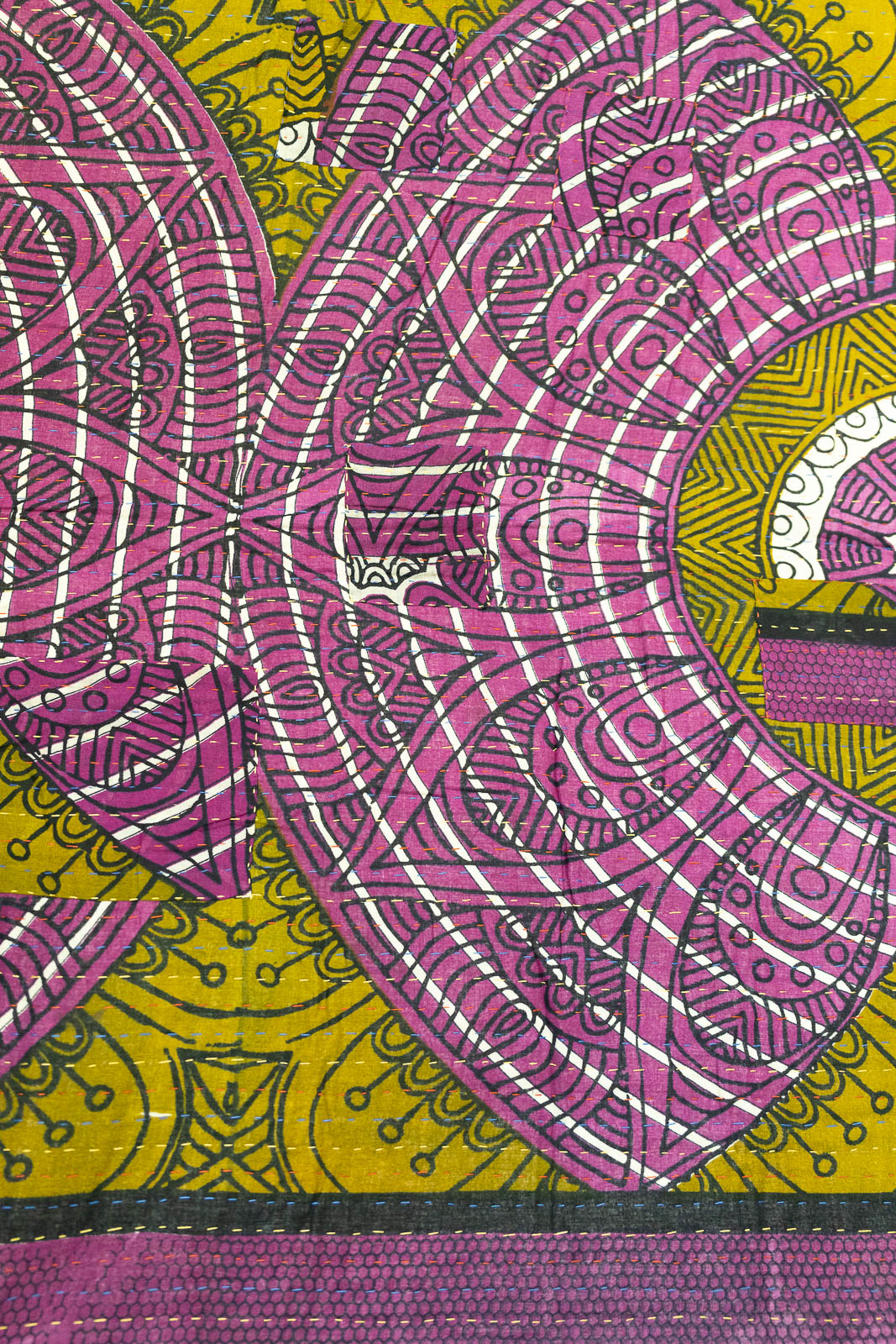 Cove Large Kantha Throw