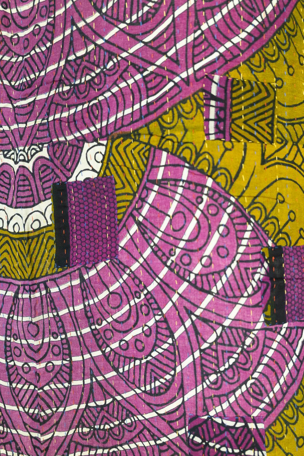 Cove Large Kantha Throw