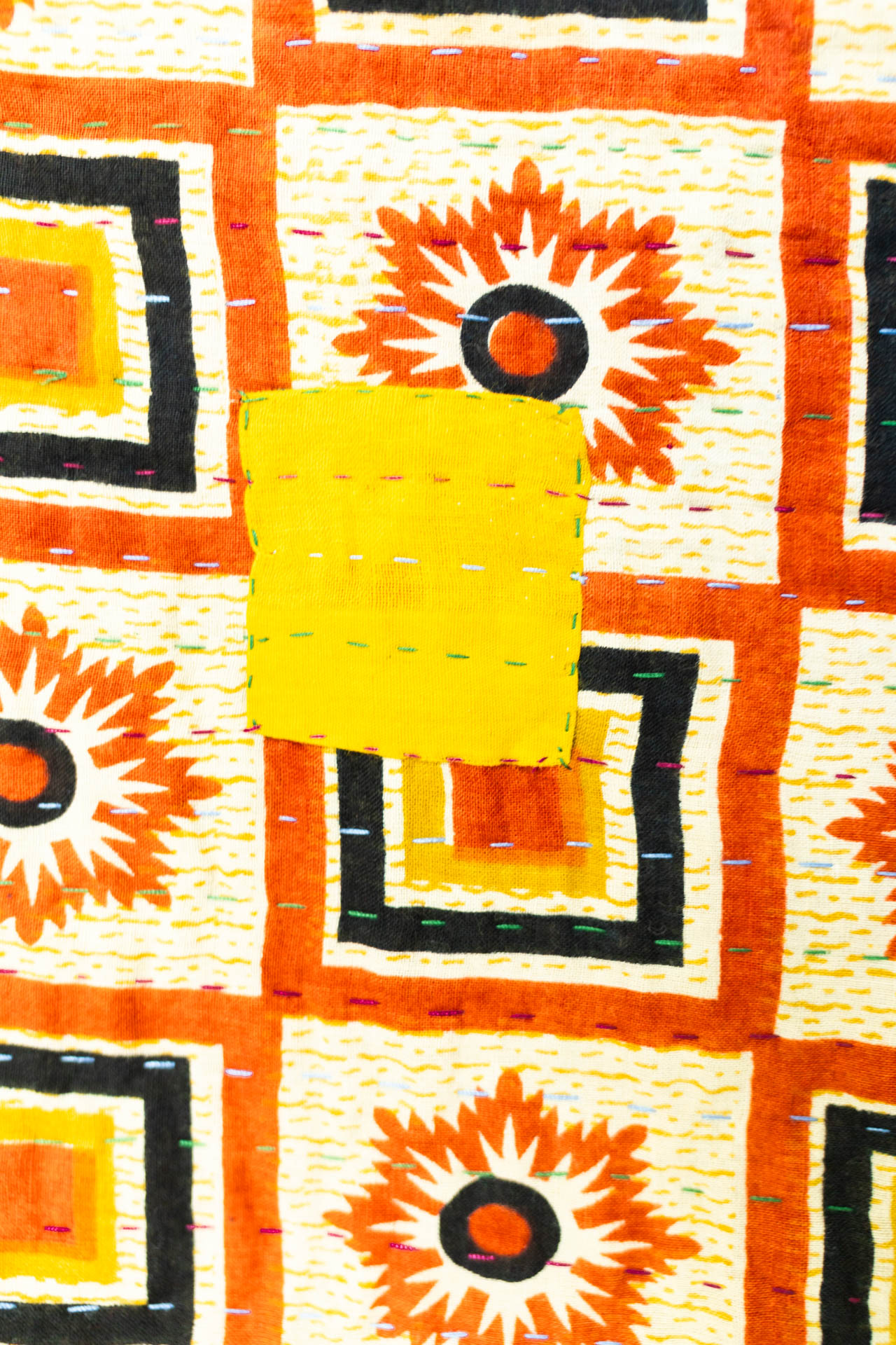 Delight Kantha Throw