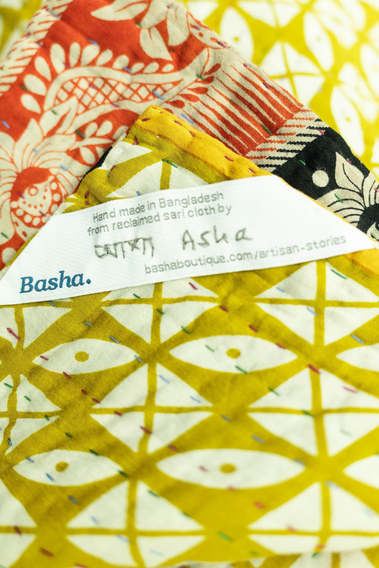 Delight Kantha Throw