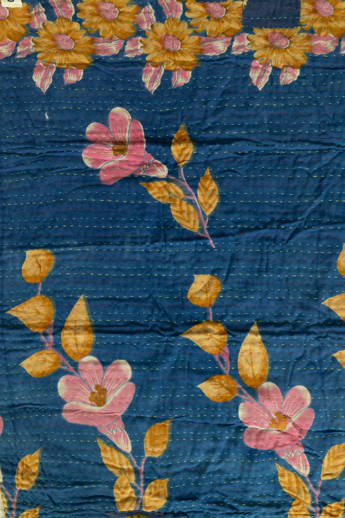 Delight No. 3 Kantha Baby Blanket